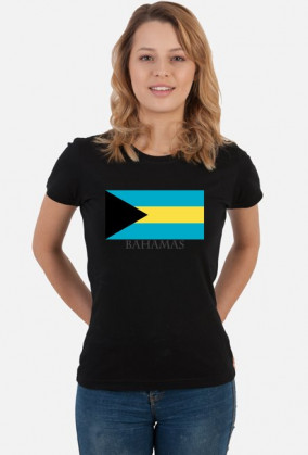 Koszulka z flagą Wysp Bahama.