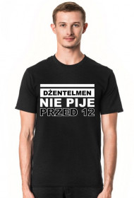 DŻENTELMEN BLACK KOSZULKA