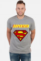 SUPER TATA - T-SHIRT Z NADRUKIEM