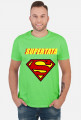 SUPER TATA - T-SHIRT Z NADRUKIEM