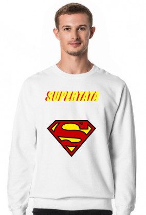 SUPER TATA - BLUZA BEZ KAPTURA