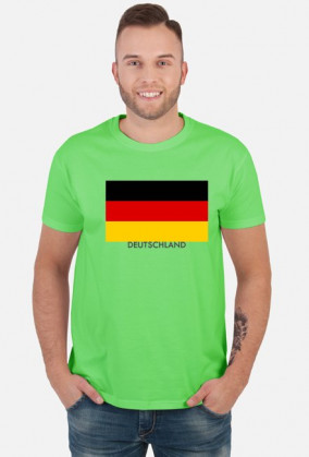 Koszulka z flagą Niemiec.