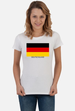 Koszulka z flagą Niemiec.