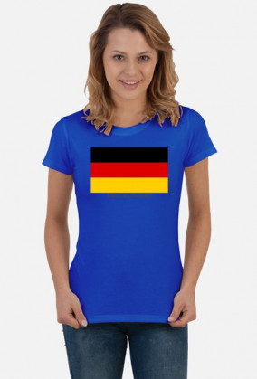 Koszulka z flagą Niemiec.