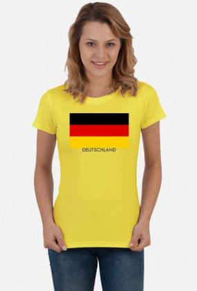Koszulka z flagą Niemiec.