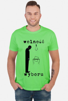 wolność wyboru koszulka