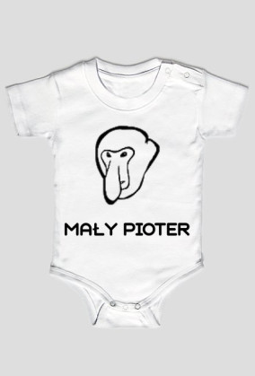 BODY NIEMOWLĘCE ''MAŁY PIOTER'' IDEALNE NA PREZENT DLA MAŁEGO POLAKA!