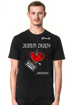 Zajęty graniem (wzór 1)