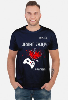 Zajęty graniem (wzór 2)