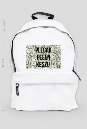 PLECAK '' PLECAK PEŁEN KESZU'' JEDYNY TAKI! - IDEALNY PREZENT!