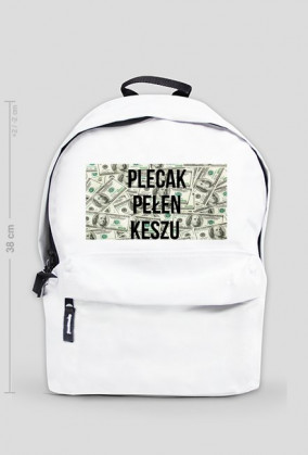 PLECAK '' PLECAK PEŁEN KESZU'' JEDYNY TAKI! - IDEALNY PREZENT!