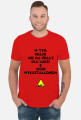 T-SHIRT MĘSKI ''W TYM KRAJU NIE MA PRACY DLA LUDZI Z MOIM WYKSZTAŁCENIEM'' IDEALNA NA PREZENT DLA MĘŻA!