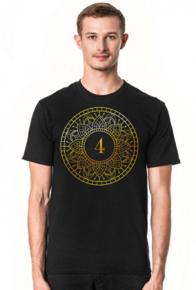 Koszulka męska - Wibracja 4 - Numerologia