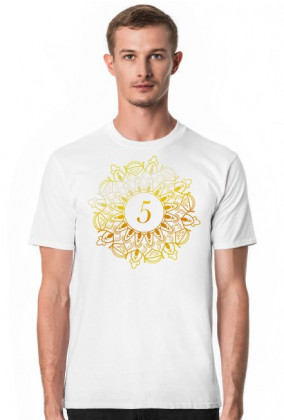 Koszulka męska - Wibracja 5 - Numerologia