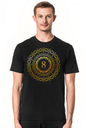 Koszulka męska - Wibracja 8 - Numerologia
