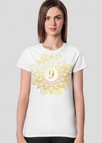 Koszulka damska - Wibracja 9 - Numerologia
