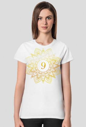 Koszulka damska - Wibracja 9 - Numerologia