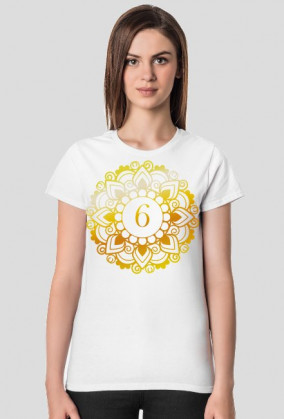 Koszulka damska - Wibracja 6 - Numerologia