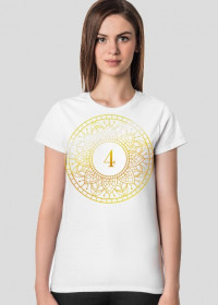 Koszulka damska - Wibracja 4 - Numerologia