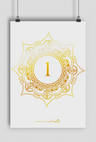 Plakat A2 - Wibracja 1 - Numerologia