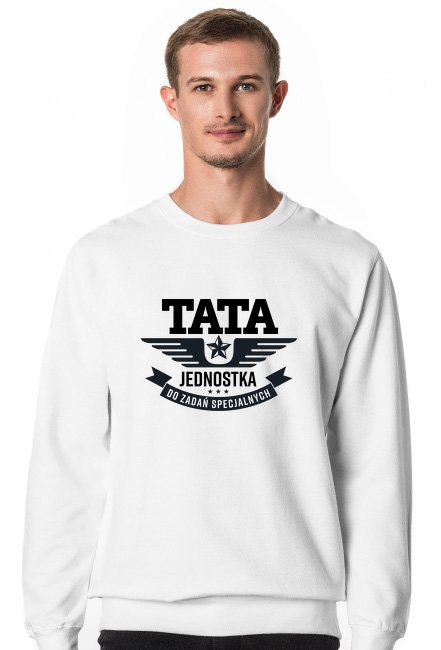 BLUZA BEZ KAPTURA DLA TATY