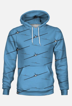 Bluza męska fullprint, szybowczyki