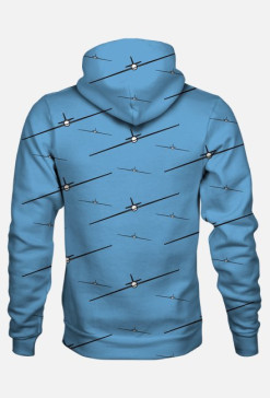 Bluza męska fullprint, szybowczyki