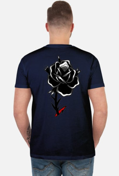Koszulka męska Oldschool rose