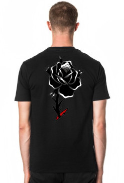 Koszulka męska Oldschool rose