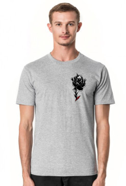 Koszulka męska Oldschool rose