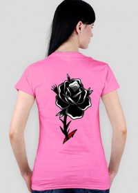 Koszulka damska Oldschool rose