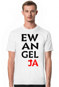 EW-AN-GEL-IA koszulka biała