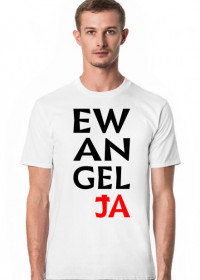 EW-AN-GEL-IA koszulka biała