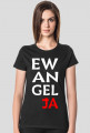 EW-AN-GEL-IA koszulka czarna damska