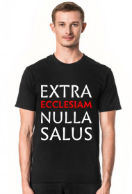 EXTRA ECCLESIAM koszulka czarna