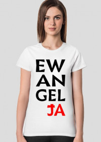 EW-AN-GEL-IA koszulka biała damska 2