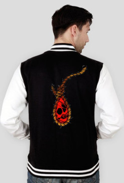 Bluza rozpinana męska skull&rope