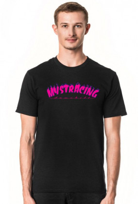 TSHIRT MĘSKI MYSTRACING FLAME PINK 2
