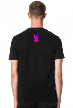 TSHIRT MĘSKI MYSTRACING FLAME PINK 2