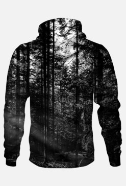 BLUZA Z NADRUKIEM - Downhill Trail Myst Skull Logo