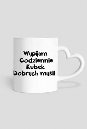 Kubek "WYPIJAM CODZIENNIE"