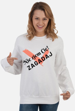 Nie zjem Cię! Biała Bluza