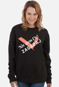 Nie zjem Cię! Czarna bluza