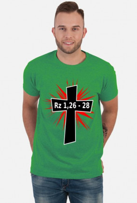 Rz 1,26-28 koszulka męska (wszystkie kolory)