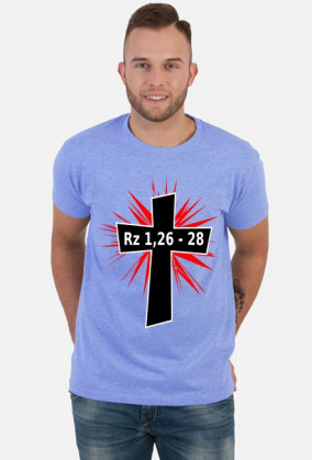 Rz 1,26-28 koszulka męska (wszystkie kolory)