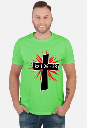 Rz 1,26-28 koszulka męska (wszystkie kolory)