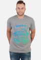 T-Shirt męski - Wyjebac gdzieś daleko - WO Style - Hand Made Design