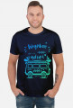T-Shirt męski - Wyjebac gdzieś daleko - WO Style - Hand Made Design