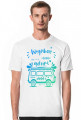 T-Shirt męski - Wyjebac gdzieś daleko - WO Style - Hand Made Design