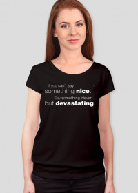 Sarcasm - Say something - 4GirsOnly - Helvetica Now